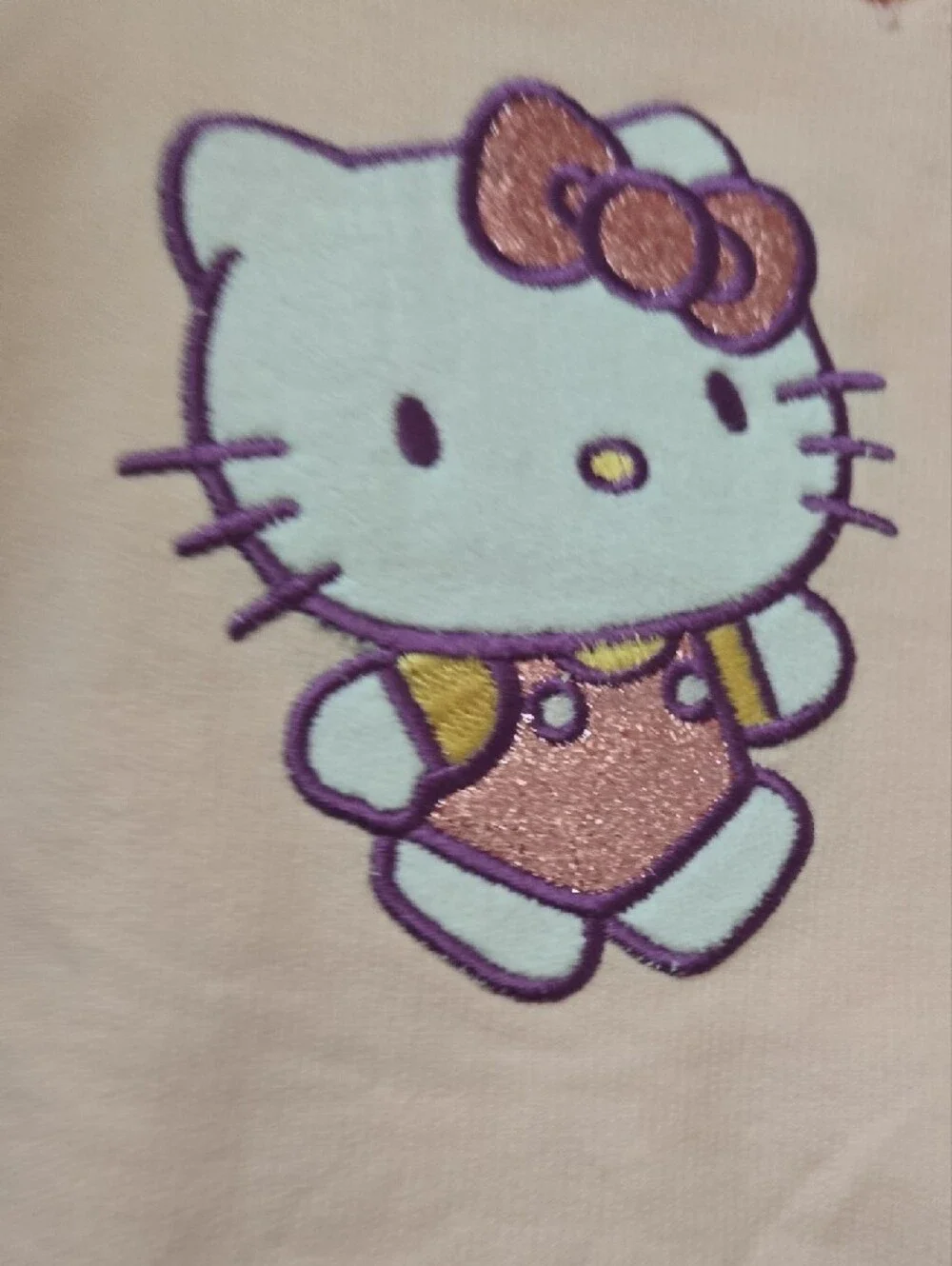 Hello Kitty Pink Peach Romper Set